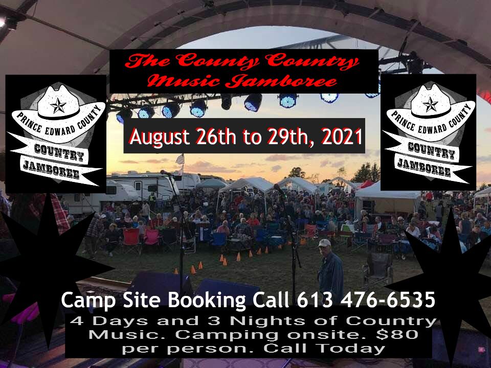 2020 Prince Edward County Country Jamboree TBA, Prince Edward County