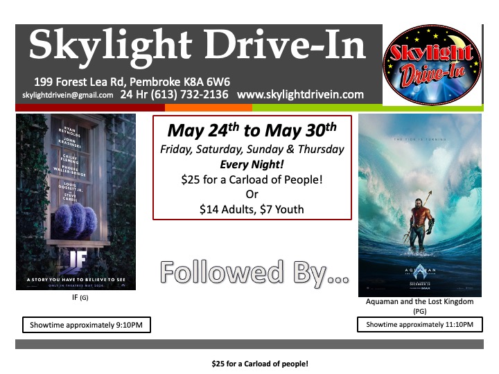 Skylight Drive-In! IF (Imaginary Friends) and Aquaman and the Lost Kingdom