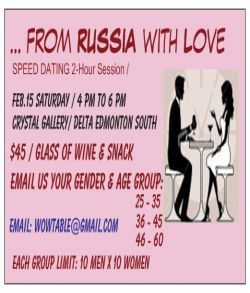 Nopeus dating Edmonton