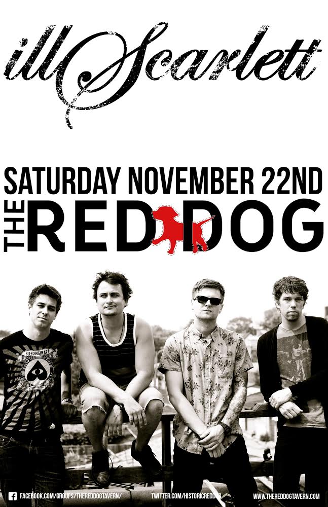 Ill Scarlett ill Scarlett, Peterborough, ON live at The Red Dog