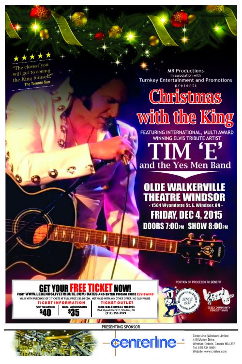 Christmas With The King presented by Centreline