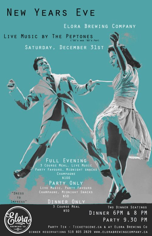 Elora Brewing Co. New Year's Eve! - SOLD OUT! | The ...