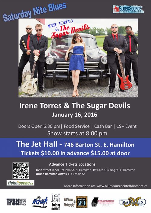 Saturday Nite Blues - Irene Torres &amp; The Sugar Devils ...