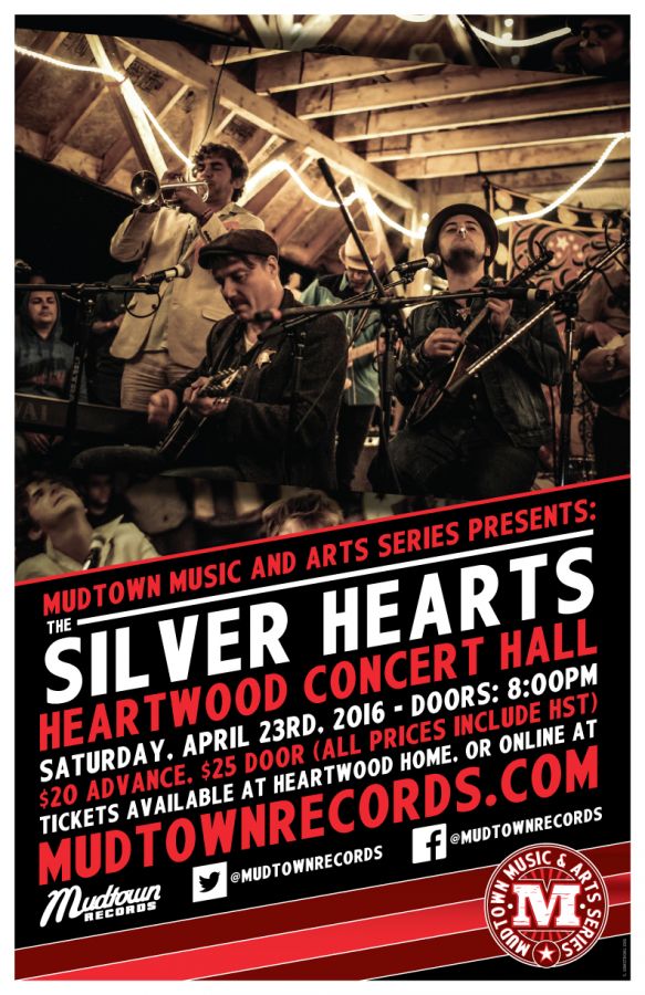 Mudtown Music & Arts Series Presents: The Silver Hearts
