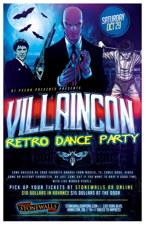 Villain Con Retro Dance Party (Second Annual Halloween) | DJ PScan