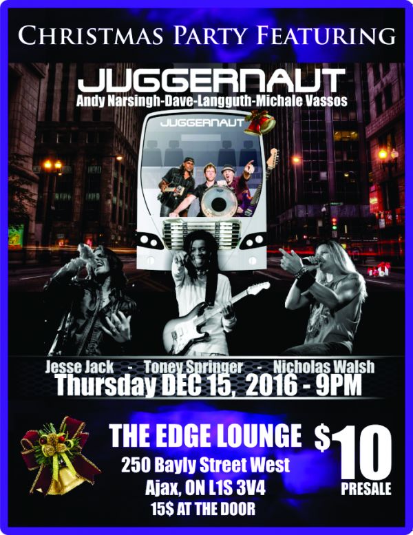 Juggernaut & Special Guests Christmas Party