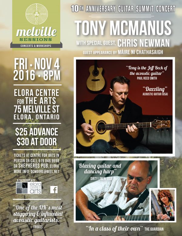 Tony McManus's 10th Anniversary Guitar Summit Concert