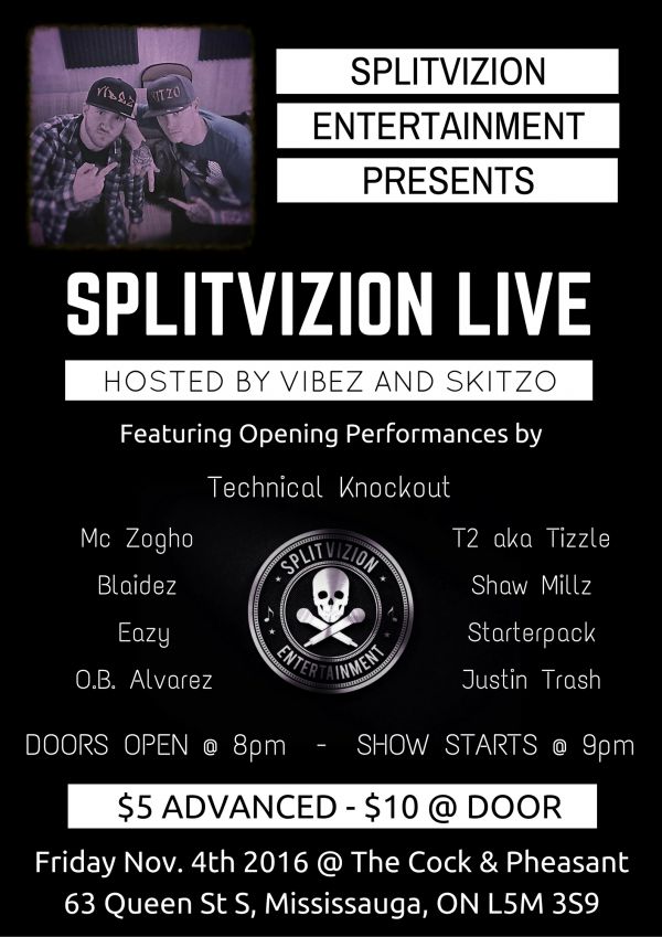 SplitVizion Entertainment Presents: SPLITVIZION LIVE
