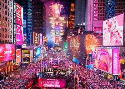 New Year's Eve in Times Square 2016/2017