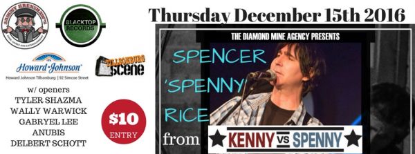 Spencer Rice from 'Kenny vs Spenny' Solo Tour Live In Tillsonburg