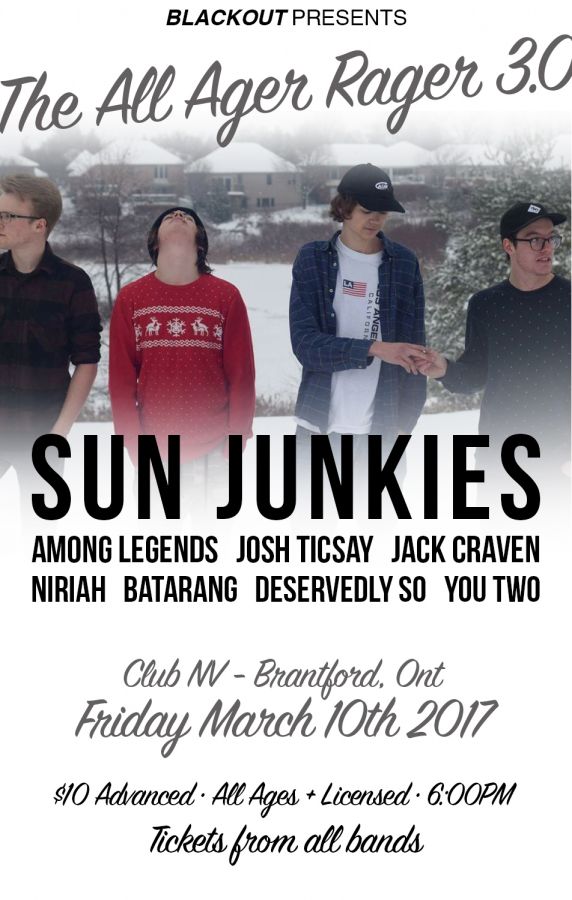 The All Ager Rager 3.0 - Sun Junkies + guests - Fri March 10