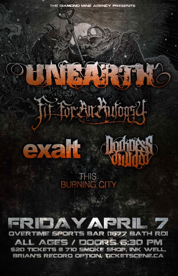 Unearth, Fit For An Autopsy, Exalt & More Live In Kingston