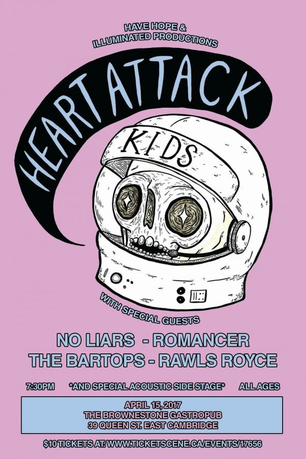 Heart Attack Kids & Guests - Cambridge
