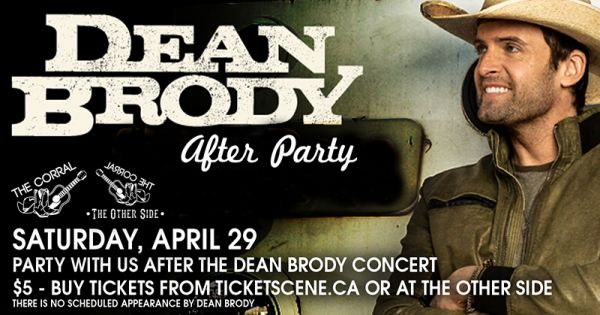 Dean Brody After Party