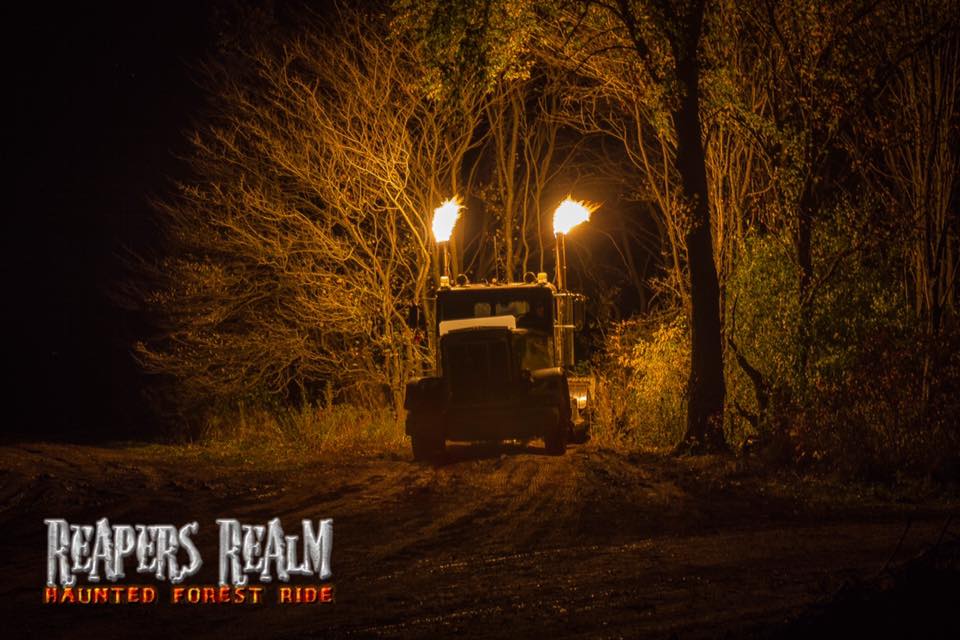 Reapers Realm Haunted Forest Ride Saturday October 21, 2017 7:30p.m.-11:15 p.m.