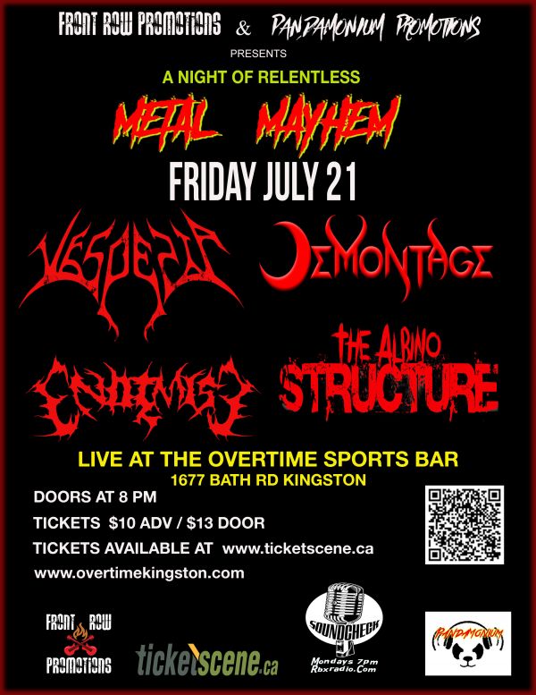 VESPERIA / ENDEMISE / THE ALBINO STRUCTURE IN KINGSTON Vesperia