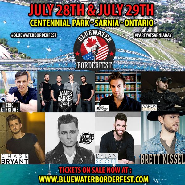 Bluewater BorderFest - Weekend Pass Options - Friday July 28th & Saturday Night, July 29th