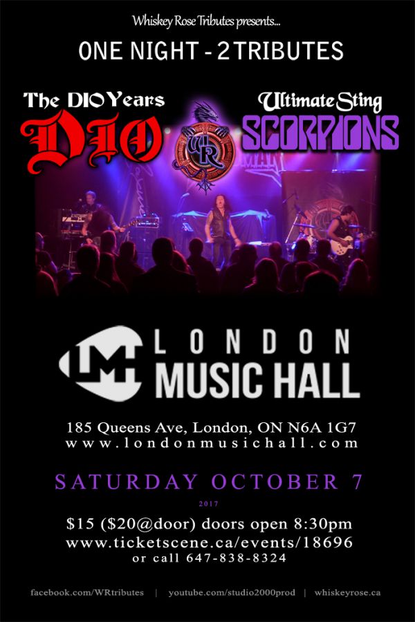 DIO & SCORPIONS tributes / with Punishment (Whiskey Rose Tributes)