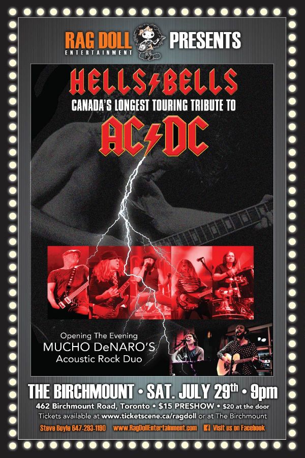 HELLS BELLS - Canada's Longest Touring AC/DC Tribute Band