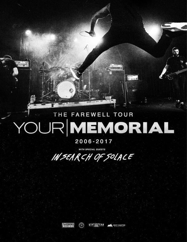 Your Memorial (Farewell Tour) + Special Guests Live In Ottawa 11/03