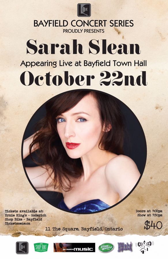 Sarah Slean Live at The Bayfield Concert Series