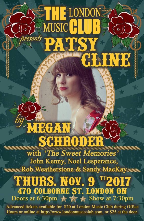 Patsy Cline by Megan Schroder