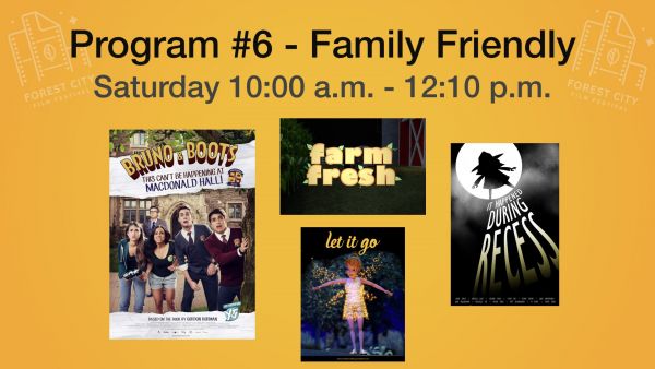 Forest City Film Festival 2017 - Saturday Morning Family- Program #6