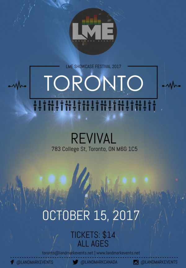 Landmark Events Showcase Festival 2017 - Toronto