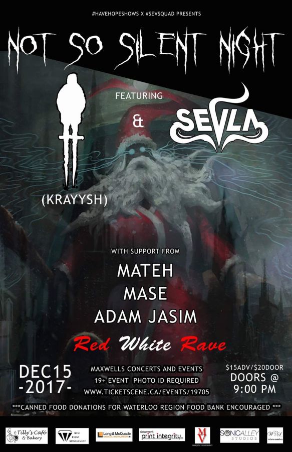 Not So Silent Night - Red & White Rave ft Krayysh & Sevla and Guests - Waterloo