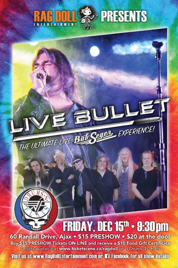 LIVE BULLET - The Ultimate Live Bob Seger Experience!