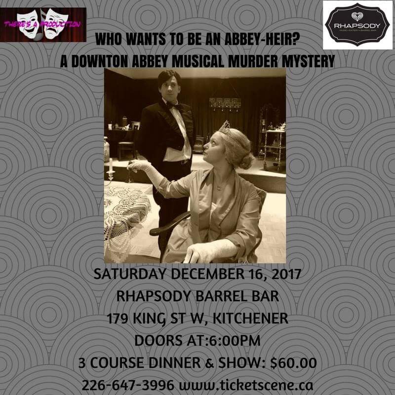 Downton Abbey Musical Murder Mystery Dinner Theatre Downton Abbey