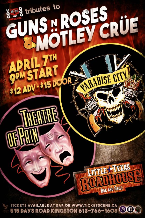 Guns N' Roses & Motley Crue tribute Double Header Guns N Roses