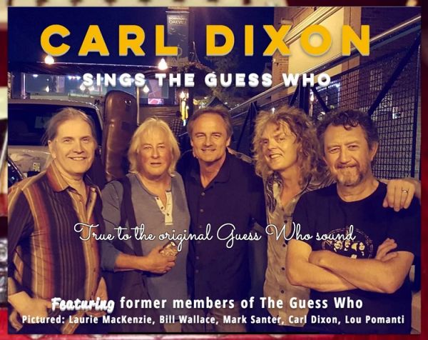 Carl Dixon sings The Guess Who