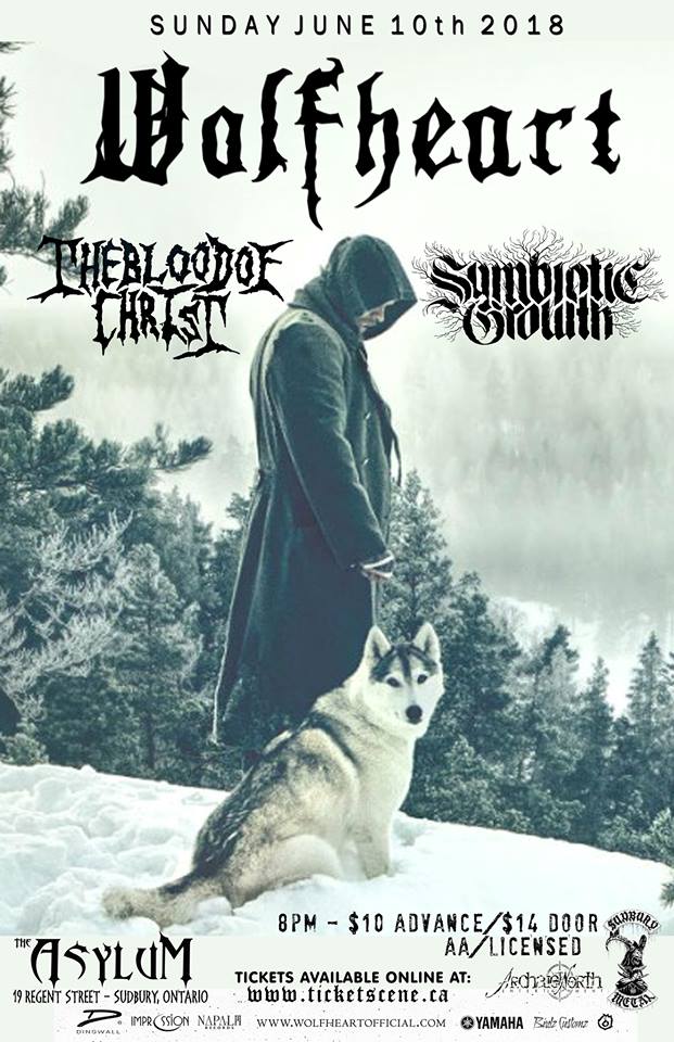 Wolfheart, Blood of Christ, Symbiotic Growth - Live in Sudbury
