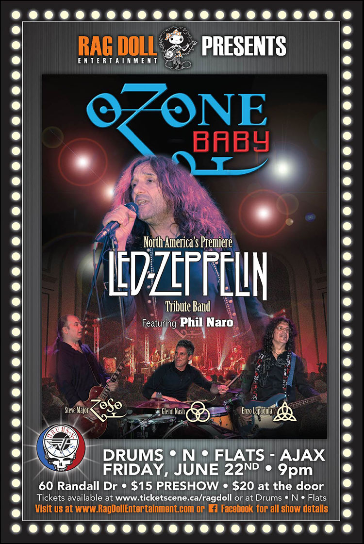 OZONE BABY North America's Premiere LED ZEPPELIN Tribute Band
