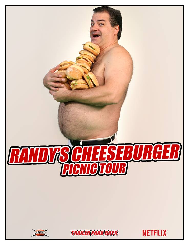 Randy's (Trailer Park Boys) Cheeseburger Picnic Party In Ottawa
