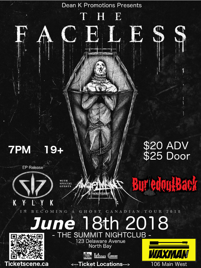 The Faceless , AngelMaker, with Locals
