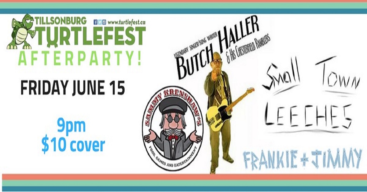 Turtlefest Afterpaty w/ Butch Haller and His Chesterfield Ramblers & Small Town Leeches