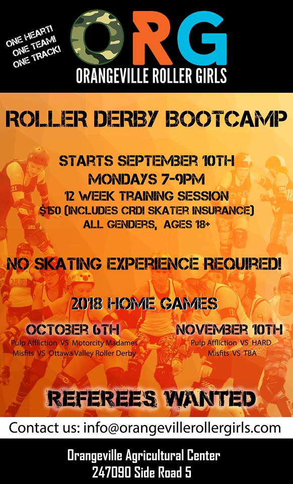 ORG Roller Derby Bootcamp 