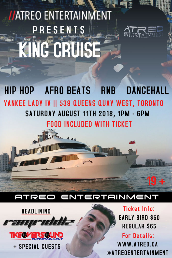 Atreo Entertainment Presents King Cruise