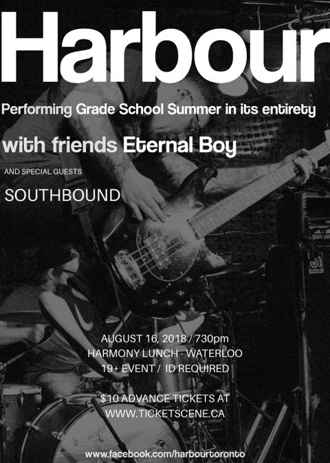 Harbour (Performing Grade School Summer) w/ Eternal Boy & Southbound - Waterloo