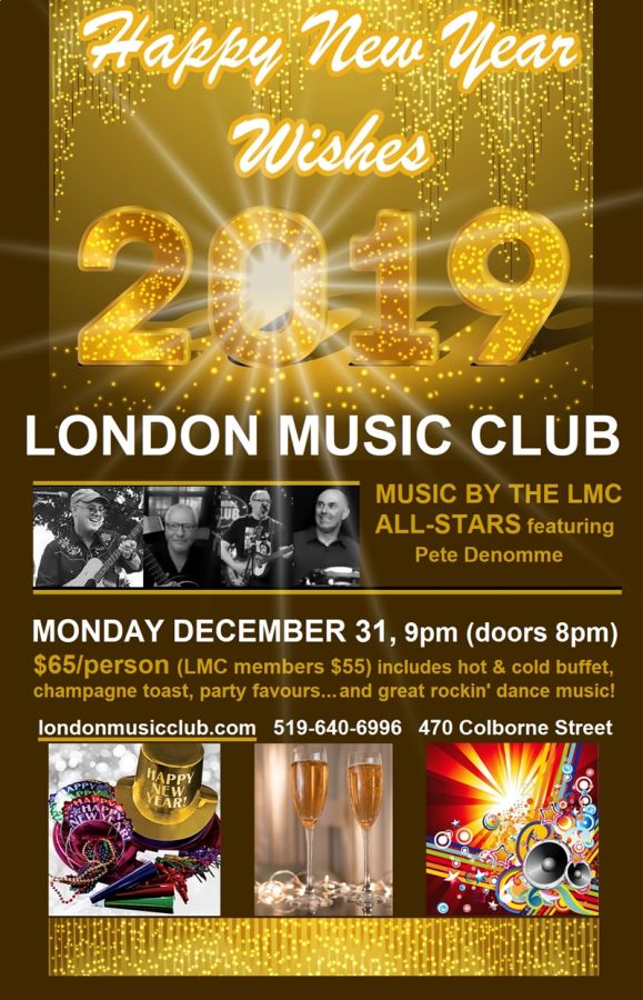 New Years Party @ London Music Club
