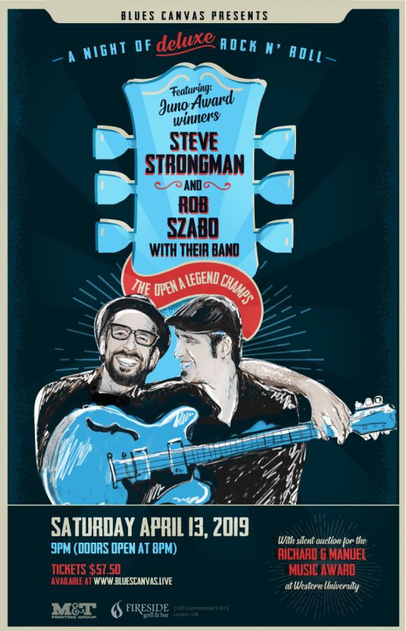 Juno Winners Steve Strongman & Rob Szabo & their Band 