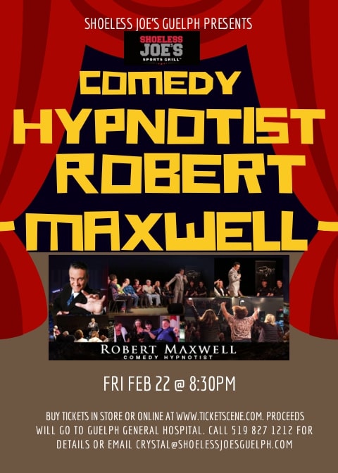 Robert Maxwell Comedy Hypnotist