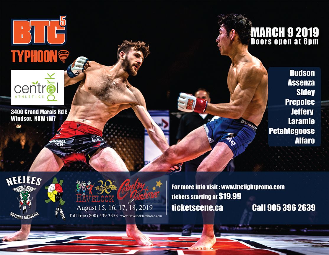 BTC Fight Promotions presents BTC5 Typhoon - PRO MMA SHOW 
