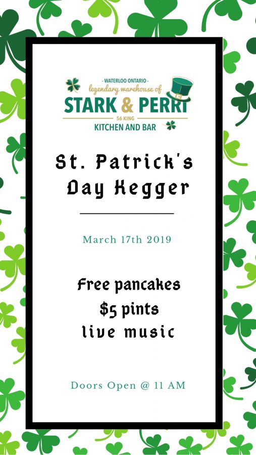 St. Patrick's Day Pancake Kegger