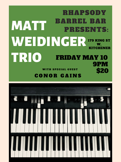 Matt Weidinger Trio