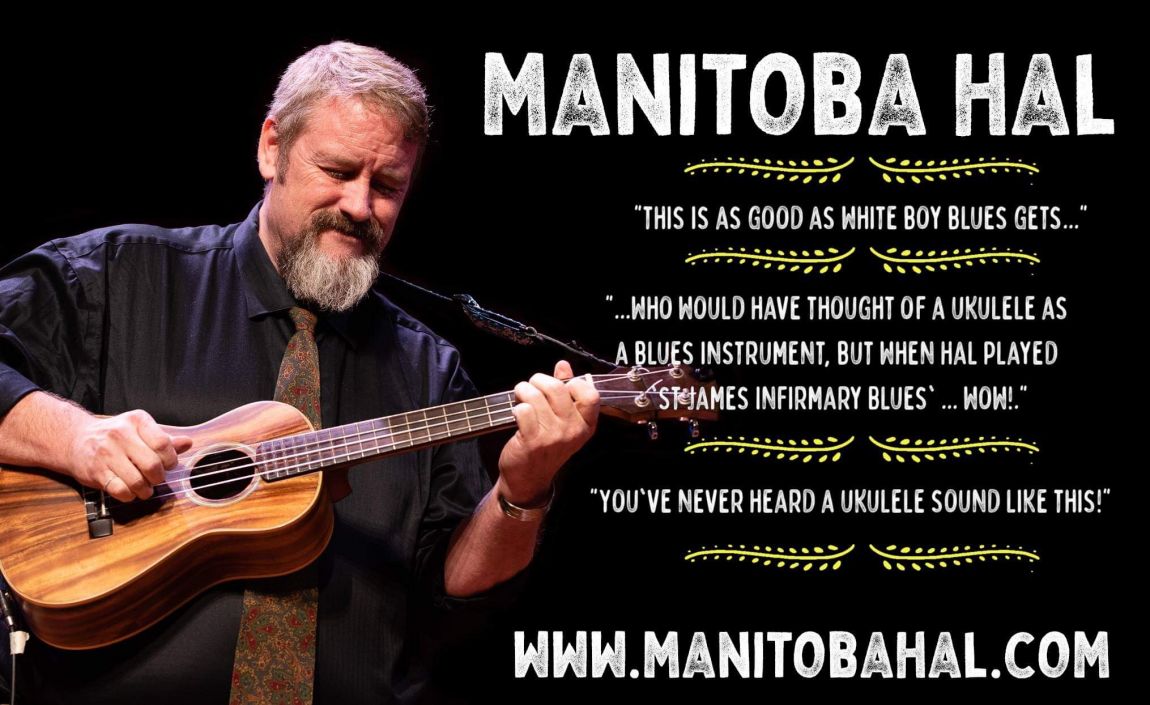 Manitoba Hal Ukulele Blues Parkindale Hall