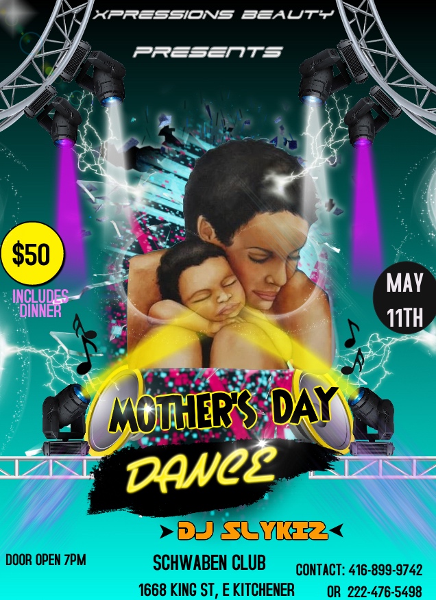 MOTHER'S DAY DANCE DJ SLYKIZ, Kitchener, ON live at The Schwaben Club