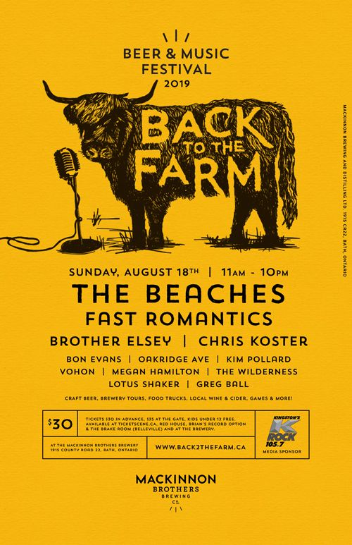 Back to the Farm: MacKinnon Brothers Beer & Music Festival